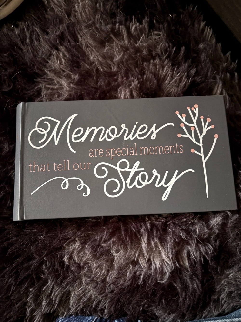 "Memories Are Special Moments" Hardcover Photo Album